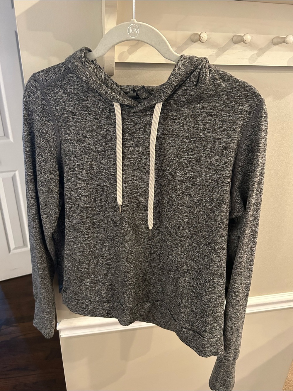 Vuori Heather Halo Charcoal Gray Pullover Hoodie Women’s Large